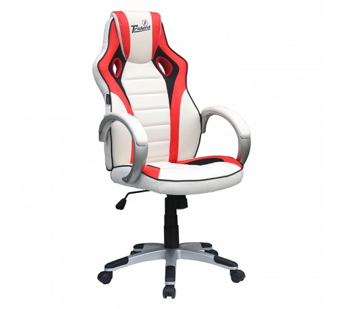 Игровое кресло GK-0202 White/Red (Белый/Красный)